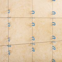 Accessoires de carrelage de haute qualité en plastique U-Type fer à cheval 3mm entretoises croisées pour carrelage mural