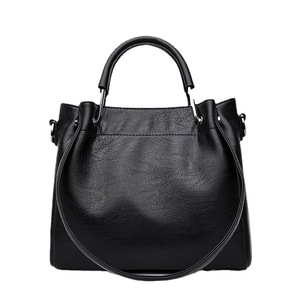 Factory Direct Sale Women's Retro Luxury Handbags Large Capacity Leather Pu Vintage <b>Tote</b> Bag Shoulder Shopping Bag Women - Product Image 5