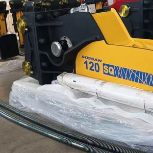 Martillo hidráulico SQ120 de nueva condición para componentes de núcleo de construcción, motor de martillo rompedor de cincel para maquinaria de construcción - Product Image 1