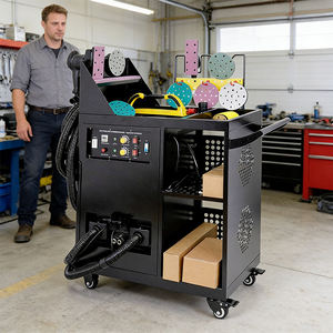 Ferramentas Móveis para Detalhamento Automotivo, Máquina de Lixamento Sem Poeira, Equipamento de Reparação de Carro, Máquina de Lixamento a Vácuo - Product Image 1