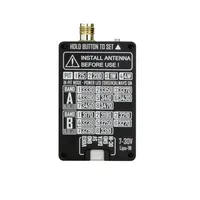 RUSHFPV 3.3G 4W VTX IRC Tramp 7-30V Émetteur vidéo métallique et module VRX pour drone FPV longue portée