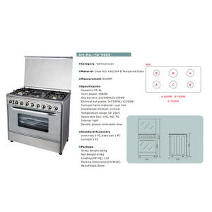 D <span class=keywords><strong>4</strong></span> <span class=keywords><strong>gaz</strong></span> 2 brûleurs <span class=keywords><strong>électrique</strong></span>s argent <span class=keywords><strong>four</strong></span> multifonctionnel avec brûleur plaque de cuisson pour cuisinières de cuisine grille à vaisselle plaques de cuisson <span class=keywords><strong>four</strong></span> à cuisson - Product Image 5
