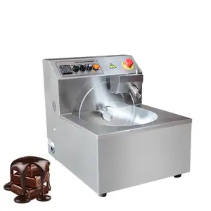 Macchina per lo stampaggio di barrette di cioccolato/mini macchina per temperare il cioccolato riscaldatore/temperatrice per cioccolato