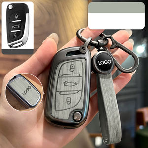 Carcasa de Metal de Alta Gama para Llave de Coche Dongfeng Citroen Versailles C5X, Modificación de Cubierta de Llave, Paquete DS, <span class=keywords><strong>DS5</strong></span>/6C4L, <span class=keywords><strong>LS</strong></span> - Product Image 3
