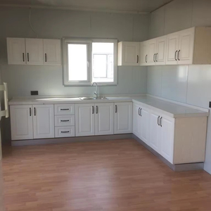 Vườn đổ prefab Nhà Kết Cấu Thép với cửa sổ trượt lưới chống muỗi cho căn hộ sử dụng được xây dựng từ thép container - Product Image 4