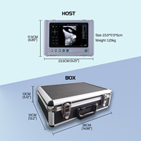 Mesin b-ultrasound Digital portabel, kelas atas untuk penyakit rahim dan tes kehamilan instrumen kedokteran hewan multifungsi