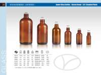 Mini flacons en verre ambré sérigraphiés pour échantillons d'huiles essentielles, parfums, crèmes pour le visage, sérums, crèmes pour les yeux et soins du visage