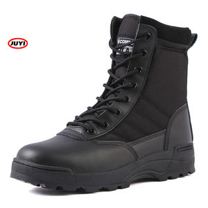 Bottes de combat de mode personnalisées pour hommes bottes d'entraînement de plein air imperméables pour femmes bottes tactiques classiques pour adultes vente en gros en usine - Product Image 2