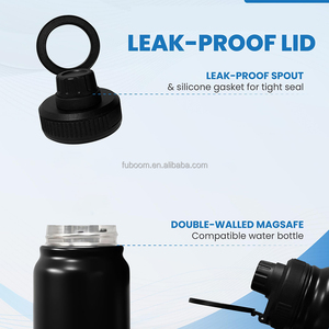 Vận Chuyển Ngày Hôm Nay 24Oz Thể Thao Chai Nước Đôi Tường Chân Không Cách Nhiệt Chai Nước Với Từ Nắp Điện Thoại Di Động Chủ - Product Image 4