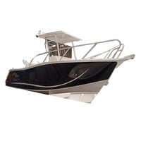 Console centrale de pêche en aluminium, 1 m/5m/17 pieds, bateau