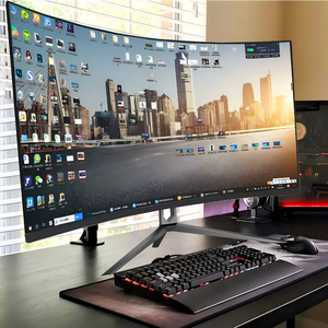 Tenfly mnxl34c1wq 34 ''cong UltraWide va LCD chơi game màn hình 165Hz Tốc độ làm tươi cao máy tính màn hình Gamer - Product Image 2