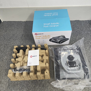 Nettoyeur de <span class=keywords><strong>robot</strong></span> de <span class=keywords><strong>piscine</strong></span> sans fil intelligent automatique avec fonction de charge rapide à super aspiration Accessoires de <span class=keywords><strong>piscine</strong></span> essentiels - Product Image 4