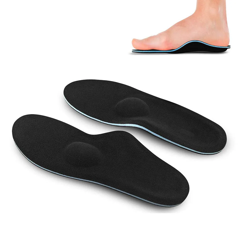 Leder Kork Planta rfasziitis Füße Funktionelle Einlegesohle Arch Support Ortho pä dische medizinische Einlegesohlen für Schuhe