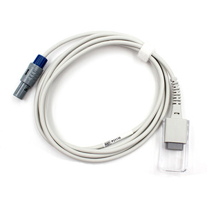 Cable de extensión para oxímetro de pulso compatible con monitor, con conector redondo de 9 pines - Product Image 1