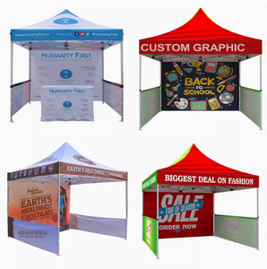 Carpa de Jardín Plegable de Aluminio Impermeable de Alta Calidad de 10x10 Pies de la Marca Panda para Exposiciones al Aire Libre - Product Image 2