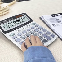 Calculatrices LCD de base CT-93914D en plastique, fonction standard, calculatrice, calculadora, personnalisée, finance, bureau, fantaisie, bureau