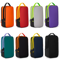 Sac de rangement pour chaussures en tissu Oxford, double compartiment, grande capacité, moderne et très vendu, idéal pour les voyages en extérieur