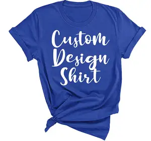 Personal isiertes Shirt, fügen Sie Ihren eigenen Text hinzu, Design Shirt Benutzer definierte Logo-Shirts Kunden spezifische T-Shirts Text auf Shirt
