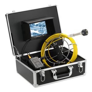 <span class=keywords><strong>Caméra</strong></span> d'inspection des canalisations et des égouts LCD CMOS 7 pouces, endoscope industriel portable de 20 mètres, tête de <span class=keywords><strong>caméra</strong></span> en acier inoxydable de 23 mm - Product Image 1