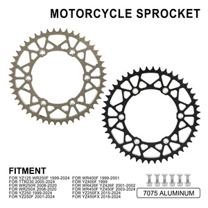 Usine personnalisée adaptée pour YZ125/250 WR250F/X/<span class=keywords><strong>R</strong></span> moto 48T accessoires de Modification de pignon de haute qualité - Product Image 2