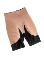 Culotte gainante taille haute à effet ventre plat et rehausseur de fesses, entrejambe ouvert, shorty rehausseur de hanches, effet fesses galbées, sculpteur de corps