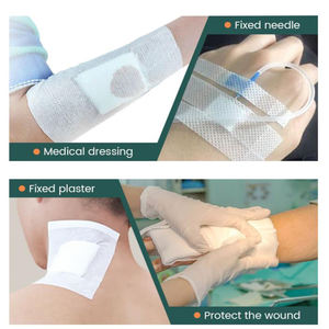 BLUENJOY perban pita fiksasi gulung balutan gaun luka atletik tanpa anyaman medis dapat diperpanjang - Product Image 3