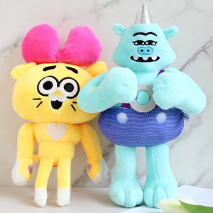 La mejor venta Kawaii dibujos animados y Anime juego periféricos batalla gato peluche batalla gatito peluche muñeca Ame periférico juguetes de peluche - Product Image 2