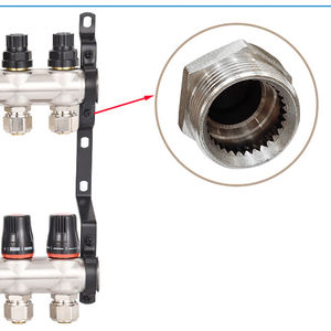 SANIPRO vendita calda 6 vie 304 in acciaio inox valvola collettore collettore distributore per <span class=keywords><strong>riscaldamento</strong></span> <span class=keywords><strong>a</strong></span> <span class=keywords><strong>pavimento</strong></span> - Product Image 4