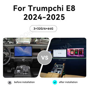 MOOKAKA 15.6 ''Trumpchi E8 2024-2025 Carplay monitör için Android araba ana ünite sistemi yolcu eğlence ekran - Product Image 2