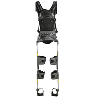 Exosquelette de construction léger, assis-tant, de sécurité, multiplicateur de force, d'aide à la flexion et de support de charge passif pour hommes