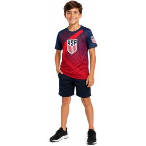เสื้อฟุตบอลเด็กแบบคอวี ดูดซับความชื้น ชุดทีมเยาวชน 4 16 - Product Image 2