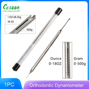 1 unidad Dinamómetro Dental de Ortodoncia, Medidor de Tensión y Fuerza Oral, Herramienta de Medición para Odontología y Terapia 0-500g/0-18OZ - Product Image 2