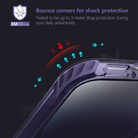 WOWCASE Vente à Chaud Coloré 2.0mm PC Fond de panier TPE Pare-chocs Sans Fil Charge Magnétique Téléphone Cas Pour iPhone 15 Ultra 15 pro max