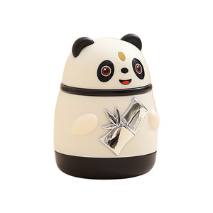 Panda Style Toothpick Holder Brown Plastic Portable Automatic Pop Out Creative Household Use - Product Image 4