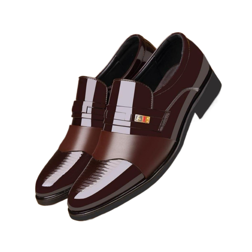 2024 Men's Business Dress Shoes Large Size Set Feet Plus Cashmere ...