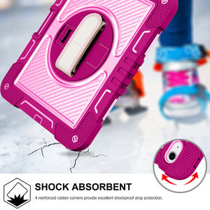 Étui rotatif anti-explosionGrade 360 pour tablette <span class=keywords><strong>iPad</strong></span> <span class=keywords><strong>10</strong></span> e <span class=keywords><strong>génération</strong></span> <span class=keywords><strong>10</strong></span>.9 pouces avec poignées - Product Image 3