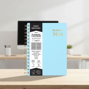 Libreta con Logotipo Personalizado 2026, Agenda Financiera Mensual Personalizada, Diario de Finanzas con Impresión Personalizada - Product Image 4