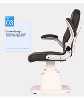 Chaise d'optométrie professionnelle réglable et combinée pour optométriciens