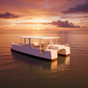 Catamarán de Vela de Aluminio de 12 m con Certificación CE para Paseos Costeros, Recorridos por Lagos y Servicios de Transporte entre Islas - Product Image 2
