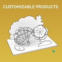 Puzzle en bois 3D personnalisé Wincent, vente en gros, kit de modélisme DIY, thèmes variés, jouet éducatif STEM pour enfants