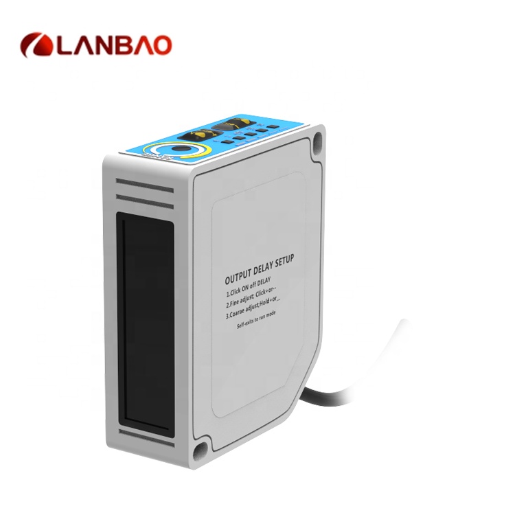 с подавлением заднего фона фотоэлектрический датчик 2 м положении датчик обнаружения IP67 Силовые транзисторы NPN + PNP 10-30VDC