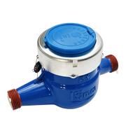 Mechanical Rotary Vane Flange Type Cold Water Flow Meter Rotary Vane Copper Cover Large Diameter High Precision Water Meter
