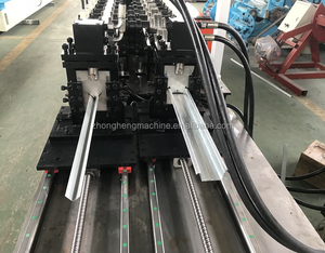 Gipskarton-Trockenbau Deckenrahmen Doppelkopf-Maschine C-U-Profil-Maschine Ständerprofil Wandwinkel Omega Rollformmaschine - Product Image 5