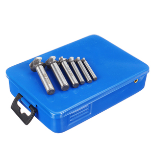 6Pcs 6.3-20.5mm Chamfering <strong>End</strong> <strong>Mill</strong> Cutter 3 Flute Round Shank 90 Degree HSS Countersink Deburring Tapered Drill Bit - Product Image 5