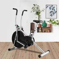 Vélo d'exercice à résistance à l'air pour fitness à domicile et musculation, Vélo de fitness à ventilateur, OEM/ODM acceptés, Meilleures ventes
