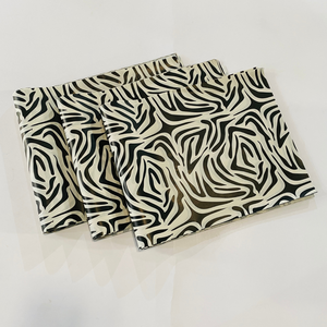 Personalizable Negro Biodegradable Reciclable Ecológico Papel de regalo Material de pulpa de madera Patrones de impresión Velas de alimentos - Product Image 6