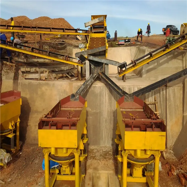 Tantale-Niobium Coltan Tantale Machines d'exploitation minière Machine de traitement du minerai de tantale minérale Usine de traitement du minerai de tantalite de coltan