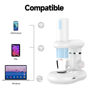 <span class=keywords><strong>Microscope</strong></span> électronique portable <span class=keywords><strong>microscope</strong></span> numérique HD wifi sans fil