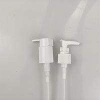 Pompe pulvérisatrice de shampoing de marque Tinghui fabriquée en usine, tête 24/410, anti-déversement, en PP, logo personnalisé, pour usage industriel, pour bouteille