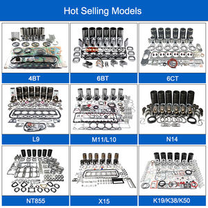 Комплект для капитального ремонта двигателя <span class=keywords><strong>Cummins</strong></span>: цилиндры, поршни, запчасти для восстановления L10, M11, ISM11, QSM11, QSB4.5, 6BT, 5.9, QSB, ISB, 6.7 - Product Image 5